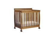 Da Vinci Kalani 2 in 1 Mini Crib and Twin Bed in Chestnut