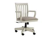 Ashley Sarvanny Office Chair in Cream