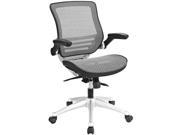 Modway Edge Mesh Office Chair in Gray