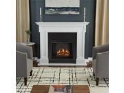 Real Flame Thayer Electric Fireplace in White
