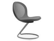 OFM Net Circular Base Office Chair in Gray set of 2