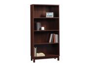 Sauder Kendall 4 Shelf Bookcase in Cherry