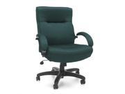 OFM Big and Tall Executive Mid Back Office Chair in Teal