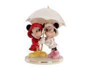 Lenox 826878 Disneys Mickey Minnie Singing in the Rain Figurine