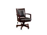 Furniture of America Spundy Adjustable Faux Leather Game Chair
