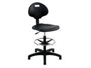 Furniture of America Laffonz Swivel Office Chair in Black
