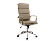 Furniture of America Powers Adjustable Faux Leather Office Chair