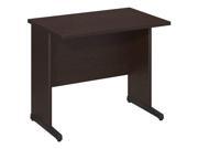 Bush BBF Series C Elite 36W x 24D C Leg Desk in Mocha Cherry