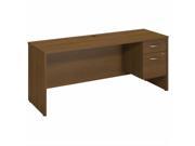 Bush Business Furniture Series C 72 Credenza in Warm Oak