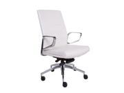 Eurostyle Gotan Low Back Office Chair in White