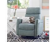 Baby Relax Alexis Swivel Gliding Recliner in Dove Gray