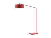 NOVA Lighting Stretch Floor Lamp in Red