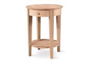 International Concepts OT 2128 Phillips Accent Table with Drawer