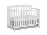 Dream On Me Davenport 5 in 1 Convertible Crib in Snow Fall