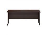 Bush BBF Series C Elite 72W x 24D C Leg Desk in Mocha Cherry