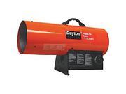 DAYTON 3VE57 Portable Gas Heater LP 70000 125000 BtuH