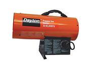 19 5 16 Forced Air Portable Gas Heater Dayton 3VE54