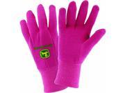 Lined Pink Jersey Glove JD90003 W
