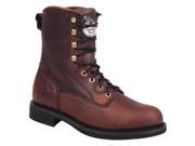Work Boots Leather 8 In 11W PR G008 11 W