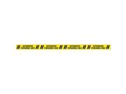 HARRIS INDUSTRIES 31976 Safety Warning Tape Roll 3In W 60 ft. L