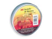 Electrical Tape 3 4 x 66 ft 7 mil Brown 35 3 4X66 BROWN