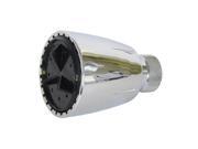 KISSLER CO Plastic Wall Shower Head 2.5 gpm 76 0015