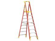 PD6208 8 ft. Type IA Fiberglass Podium Ladder