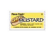 Flavor Fresh Mustard Packets .317oz 200 Carton