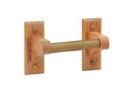 SIM Supply Inc. Oak Toilet Paper Holder B50501