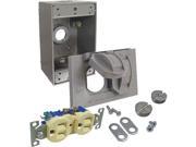 Hubbell Gray Receptacle Kit 5839 5WRTR