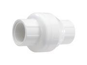 NDS 1 1 4 Swing Check Valve PVC FNPT Connection Type 1520 12FGR
