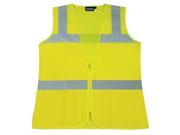 ERB SAFETY High Visibility Vest Class 2 Lime L S720 61917