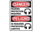 Danger Sign Accuform Signs SBMPPA023VA 14 Hx10 W