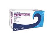 Powder Free Synthetic Vinyl Gloves Large Cream 4 mil 100 Box