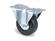 3 1 2 Light Duty Rigid Plate Caster 250 lb. Load Rating