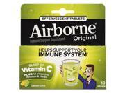 Immune Support Effervescent Tablet Lemon Lime 10 Count
