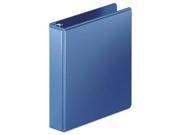 Heavy Duty D Ring View Binder w Extra Durable Hinge 1 1 2 Cap PC Blue