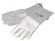 Pearl Deerskin Glove Size Medium