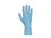 12 Powder Free Unlined Nitrile Disposable Gloves Blue Size XL 50PK