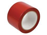 BRADY Floor Marking Tape Solid Continuous Roll 3 Width 1 EA 58251