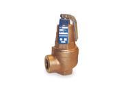 Safety Relief Valve 1 1 4 In 100 PSI