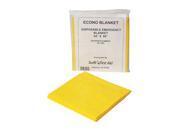 NORTH BY HONEYWELL Emergency Blanket Yellow 54In x 80In 551003