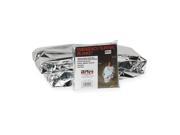 BRW SAFETY SUPPLY Emergency Blanket Silver 52 In. x 84 In. 80264RB