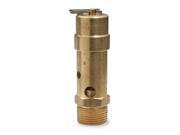 CONTROL DEVICES Air Safety Valve 1 In Inlet 125 psi SW10 0A125