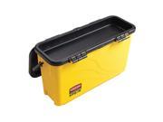 RUBBERMAID 7 gal. Yellow Plastic Charging Bucket 1 EA 1791802