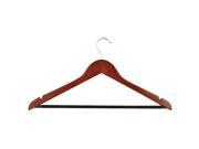 Honey Can Do Suit Dress Hangers With Non Slip Pvc 24 Pack Cherry 811434013357