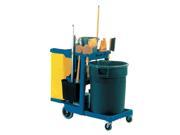 Cleaning Cart Rubbermaid FG617388BLUE