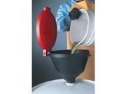ULTRATECH Drum Funnel with Lid 13 3 8 with Spout 651