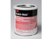 Scotch Weld Water Resistant Neoprene Light Yellow Gasket Adhesive 1 qt. 2141