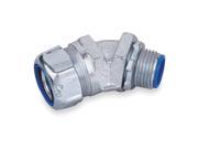 Steel Insulated Connector Connector Type 45° Conduit Size 3 4